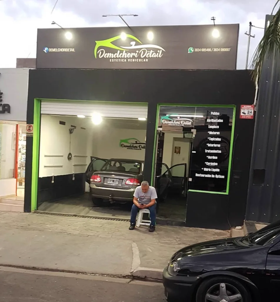 Primer local de Demelchori Detail en los comienzos del proyecto